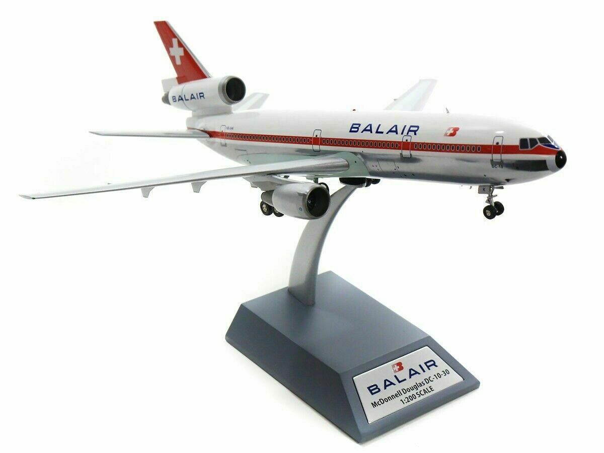 INFLIGHT 200 DC-10 BALAIR (POLISHED) REG: HB-IHK