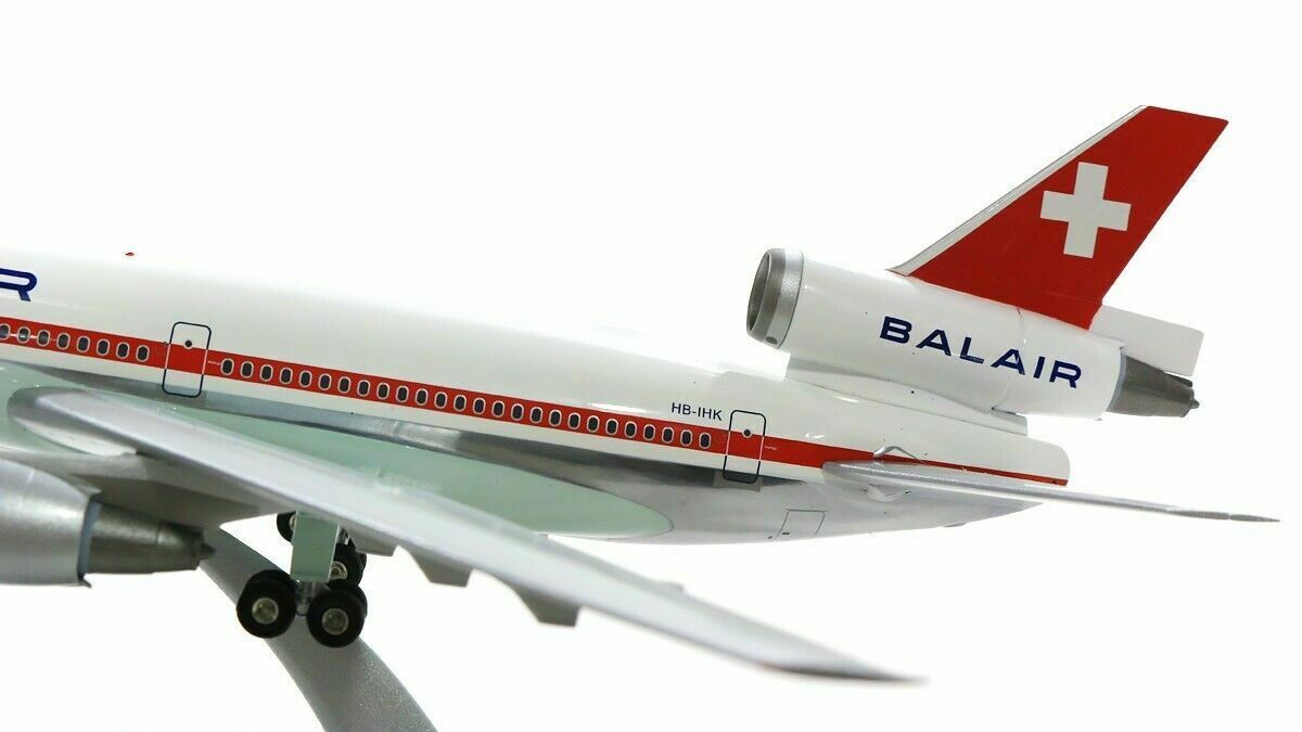 INFLIGHT 200 DC-10 BALAIR (POLISHED) REG: HB-IHK