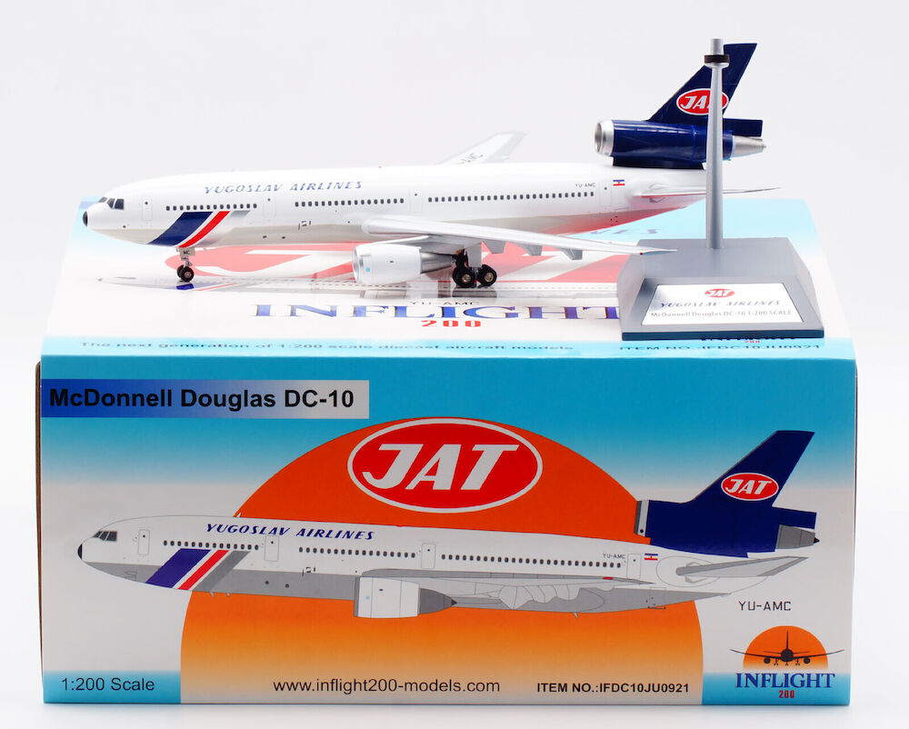 INFLIGHT 200 DC-10 YUGOSLAV AIRLINES REG: YU-AMC