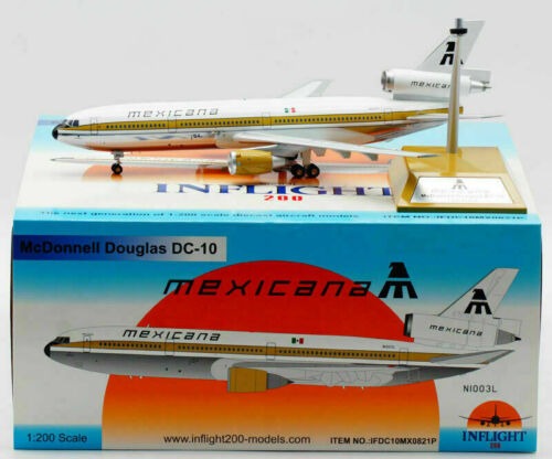 INFLIGHT 200 DC-10-15 MEXICANA REG: N1003L