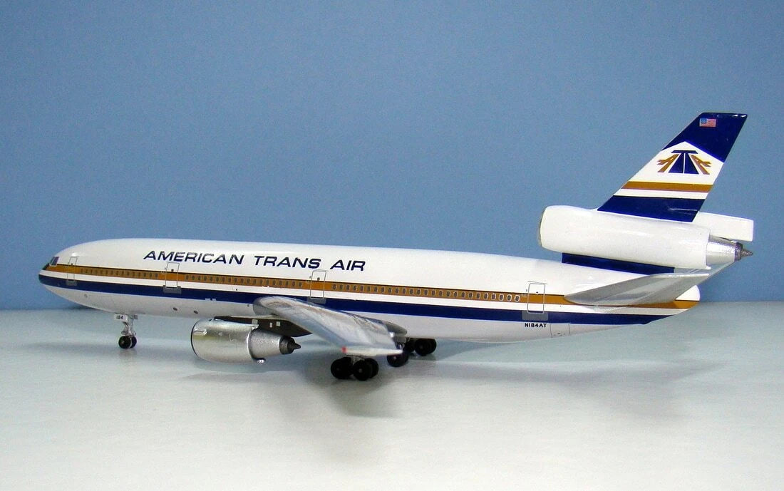 INFLIGHT 200 AMERICAN TRANS AIR ATA DC-10-40 REG: N184AT