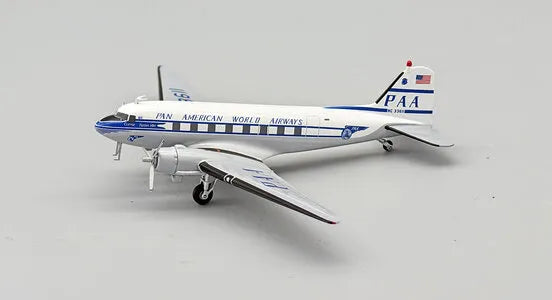 INFLIGHT 200 DC-3 C-47 PAN AM NC (NEW TOOLING) REG: 33611
