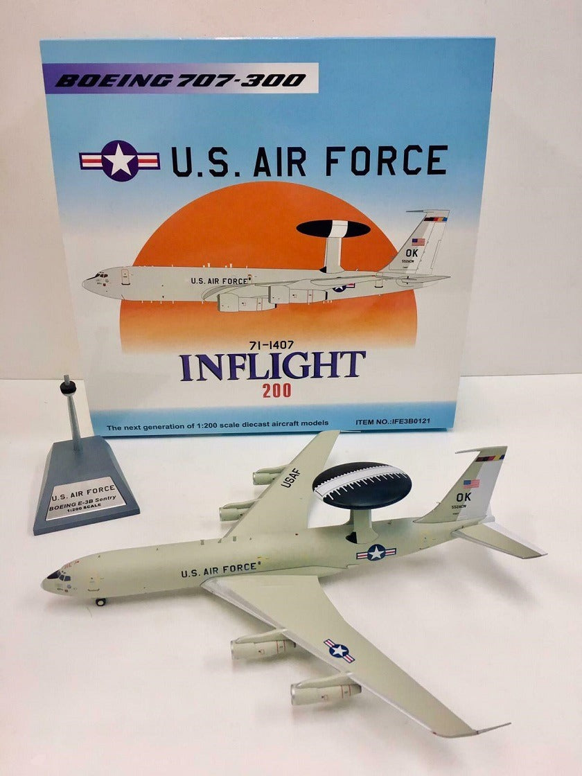 INFLIGHT 200 USA AIR FORCE BE-3B SENTRY (707-300) 552ACW