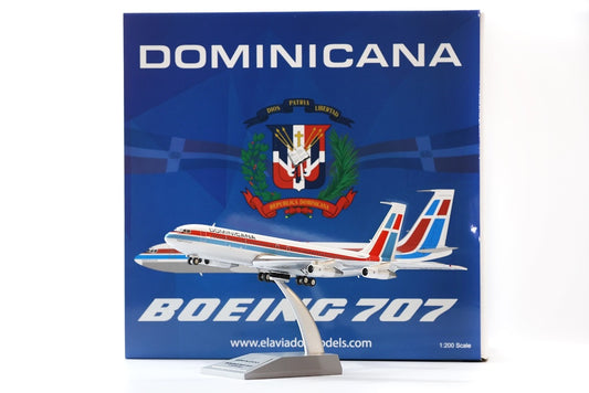 EL AVIADOR MODELS B707-399C DOMINICANA REG: HI-442CT