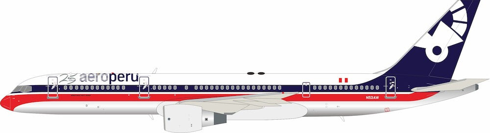 EL AVIADOR MODELS B757-23A AEROPERU "25 YEARS LIVERY" REG: N53AW