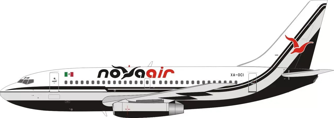 EL AVIADOR MODELS B737-200 NOVA AIR REG: XA-OCI