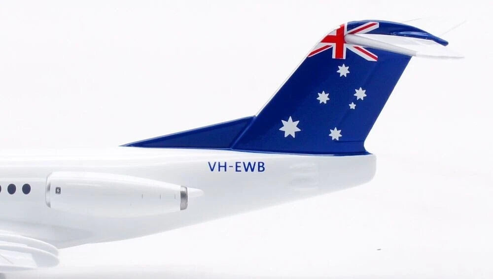 INFLIGHT 200 FOKKER F-28-4000 ANSETT AUSTRALIA AIRLINES REG: VH-EWB