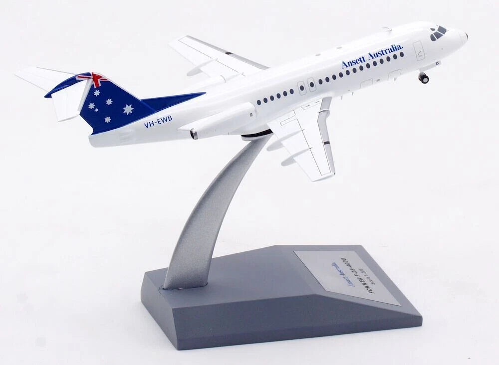 INFLIGHT 200 FOKKER F-28-4000 ANSETT AUSTRALIA AIRLINES REG: VH-EWB