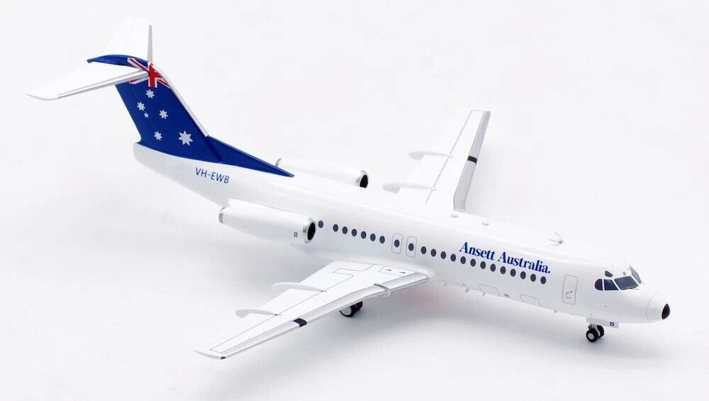 INFLIGHT 200 FOKKER F-28-4000 ANSETT AUSTRALIA AIRLINES REG: VH-EWB