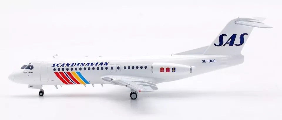 INFLIGHT 200 F-28-4000 SCANDINAVIAN AIRLINES (SAS) "FELLOWSHIP" REG: SE-DGO