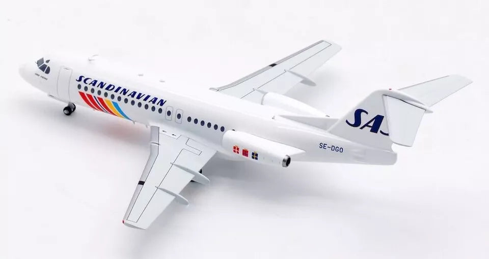 INFLIGHT 200 F-28-4000 SCANDINAVIAN AIRLINES (SAS) "FELLOWSHIP" REG: SE-DGO
