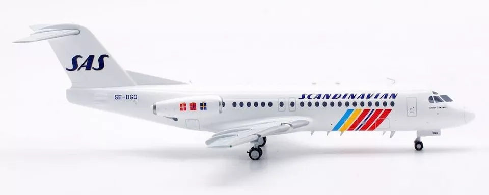 INFLIGHT 200 F-28-4000 SCANDINAVIAN AIRLINES (SAS) "FELLOWSHIP" REG: SE-DGO