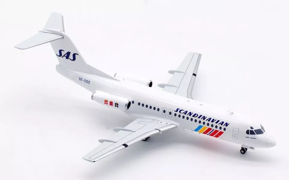 INFLIGHT 200 F-28-4000 SCANDINAVIAN AIRLINES (SAS) "FELLOWSHIP" REG: SE-DGO