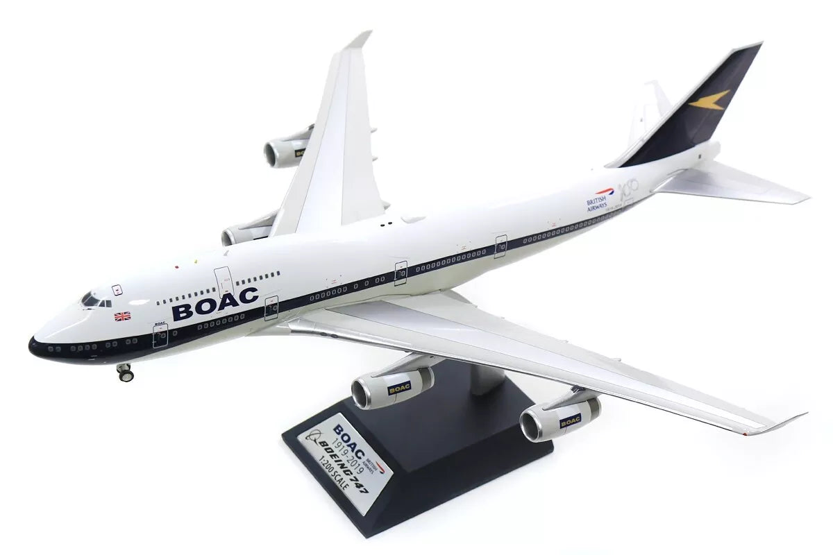 INFLIGHT 200 B747-400 BOAC/BRITISH AIRWAYS REG: G-BYGC