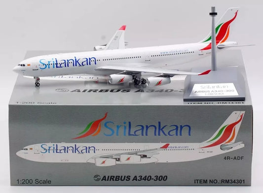 RETRO MODELS A340-313 SRI LANKAN AIRLINES REG: 4R-ADF