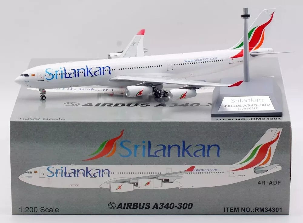 RETRO MODELS A340-313 SRI LANKAN AIRLINES REG: 4R-ADF