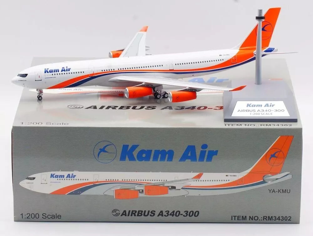 RETRO MODELS A340-313 KAM AIR REG:YA-KMU
