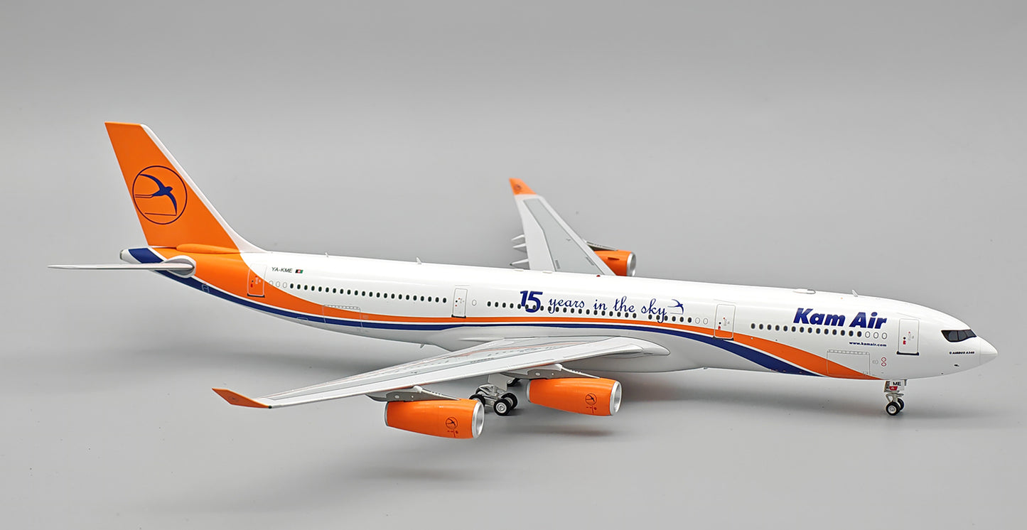 RETRO MODELS A340-313 KAM AIR "15 YEARS IN THE SKY" REG: YA-KME