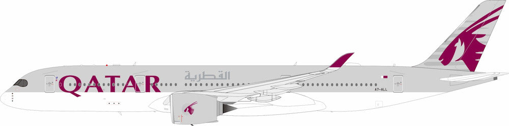 RETRO MODELS A350-941 QATAR AIRWAYS REG: A7-ALL