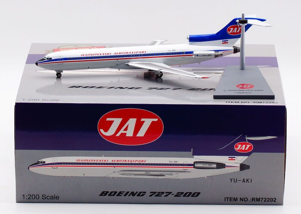 RETRO MODELS B727-200 JAT YUGOSLAV AIRLINES REG: YU-AKI