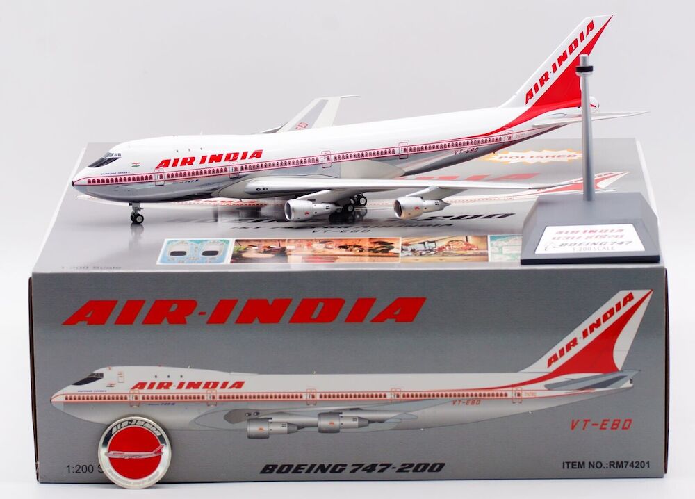 RETRO MODELS B747-200 AIR-INDIA REG: VT-EBD