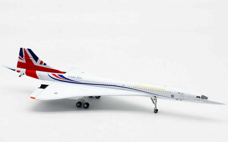INFLIGHT 200 CONCORDE UK FLAG REG: ZZ888