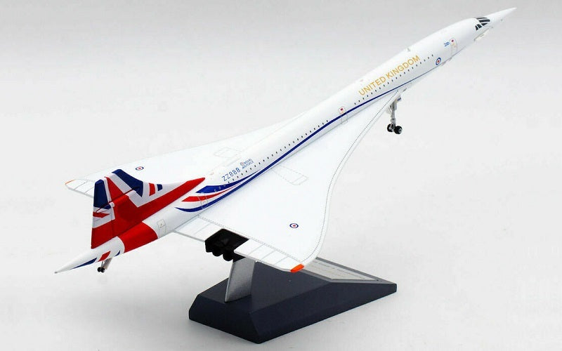 INFLIGHT 200 CONCORDE UK FLAG REG: ZZ888