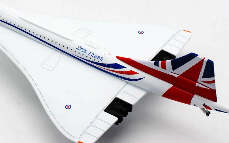 INFLIGHT 200 CONCORDE UK FLAG REG: ZZ888