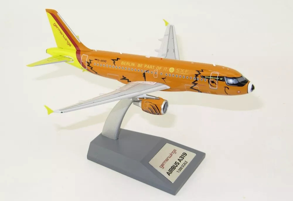 INFLIGHT 200 A319 GERMANWINGS "BEARBUS LIVERY" REG: D-AKNO