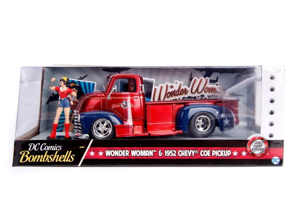 JADA 1952 CHEVROLET COE PICKUP + WONDER WOMAN
