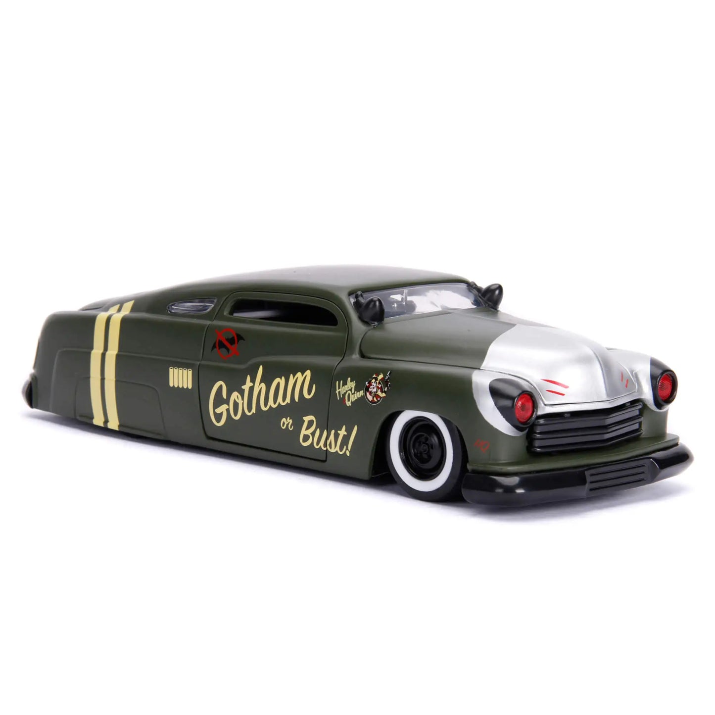 JADA 1951 MERCURY WITH HARLEY QUINN FIGURE