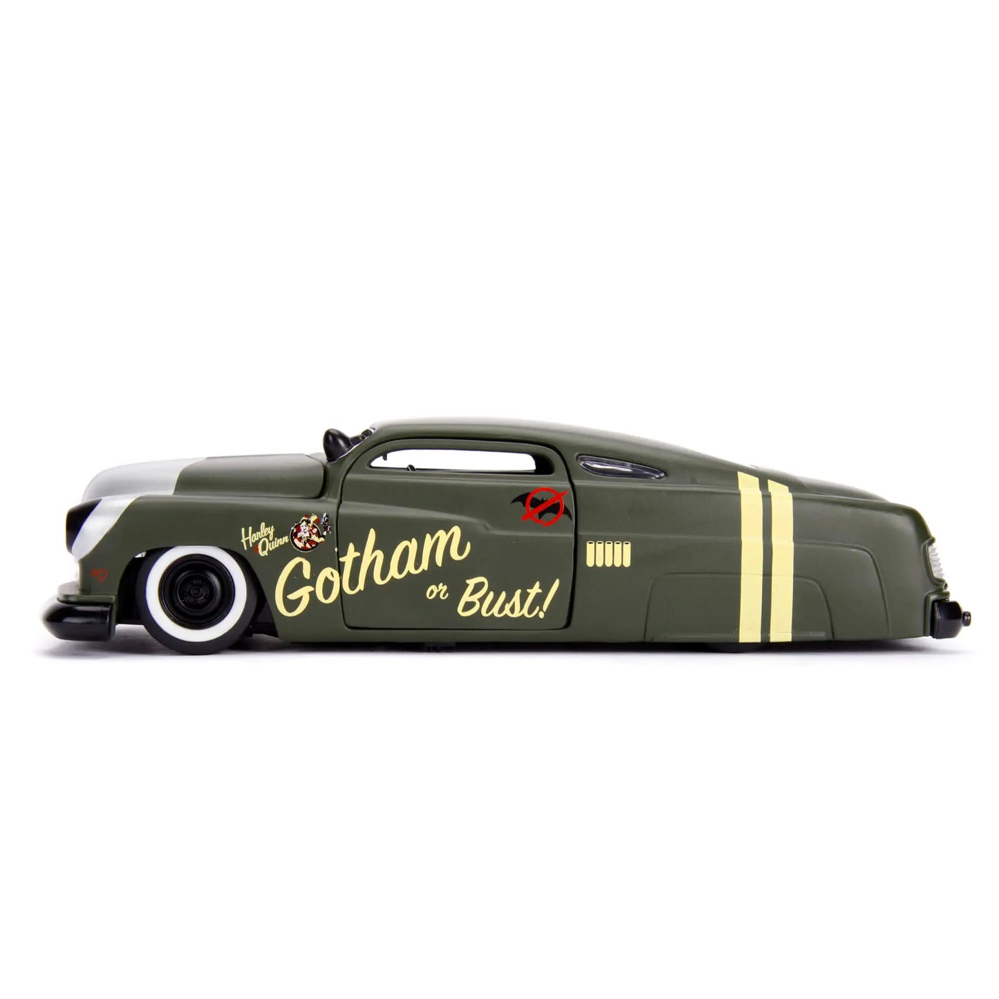 JADA 1951 MERCURY WITH HARLEY QUINN FIGURE