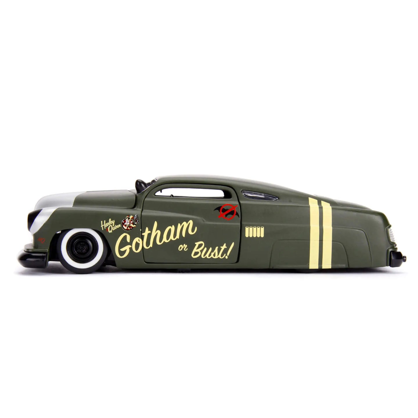 JADA 1951 MERCURY WITH HARLEY QUINN FIGURE