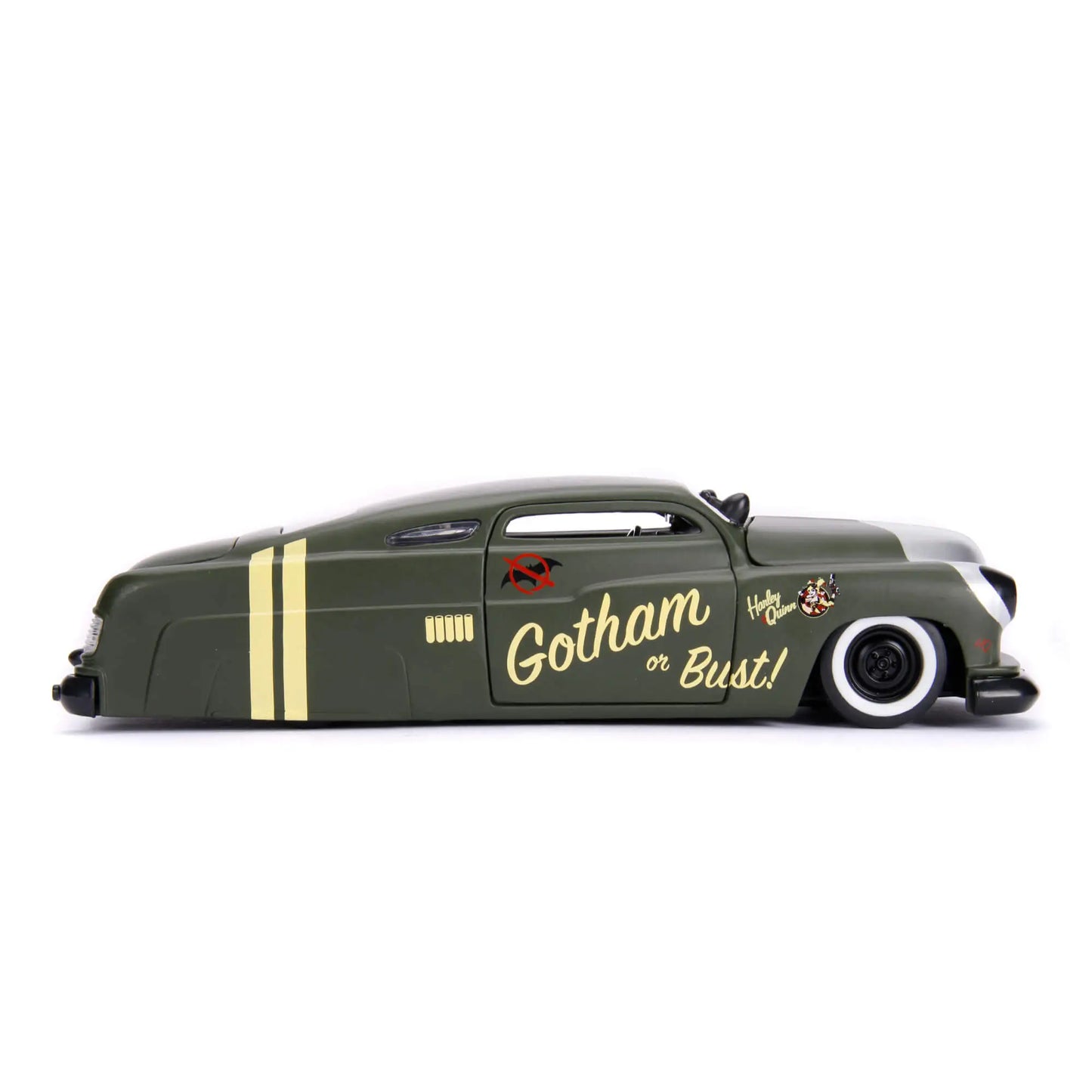 JADA 1951 MERCURY WITH HARLEY QUINN FIGURE