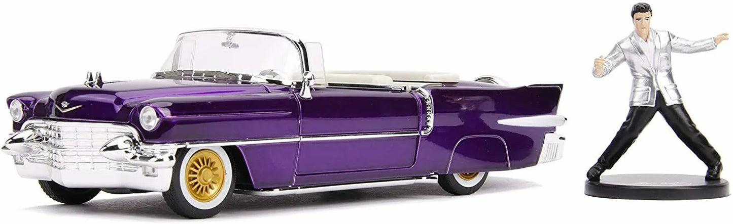 JADA 1956 CADILLAC ELDORADO + ELVIS FIGURE