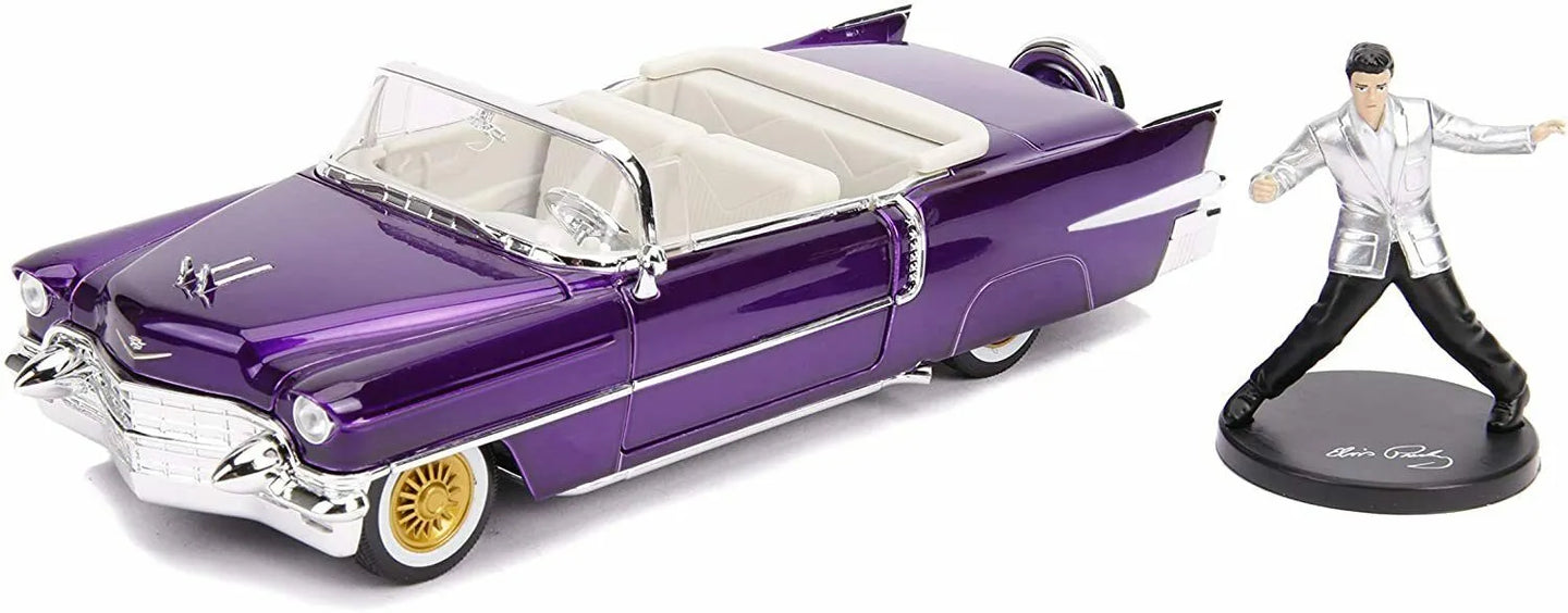 JADA 1956 CADILLAC ELDORADO + ELVIS FIGURE