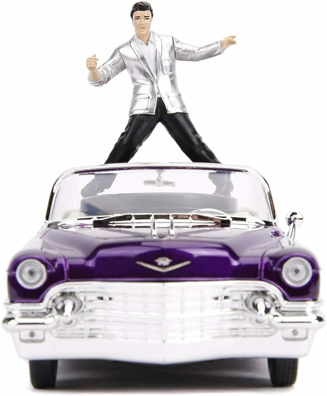 JADA 1956 CADILLAC ELDORADO + ELVIS FIGURE