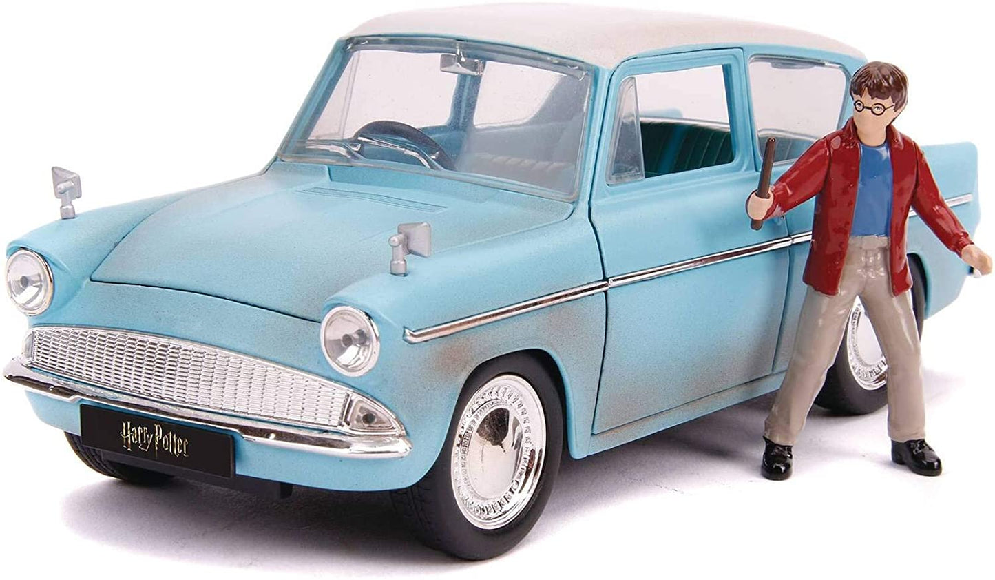 JADA 1959 FORD ANGLIA HARRY POTTER + FIGURE