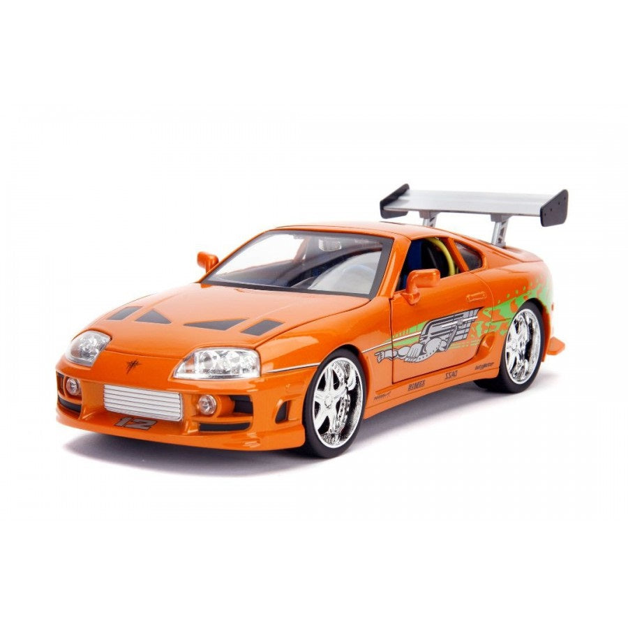 JADA TOYOTA SUPRA FAST AND FURIOUS + BRIAN FIGURE