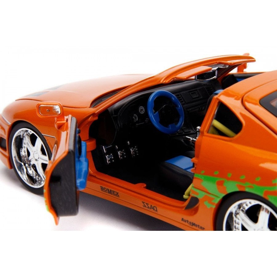 JADA TOYOTA SUPRA FAST AND FURIOUS + BRIAN FIGURE