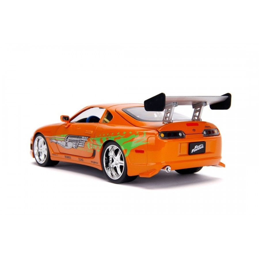 JADA TOYOTA SUPRA FAST AND FURIOUS + BRIAN FIGURE
