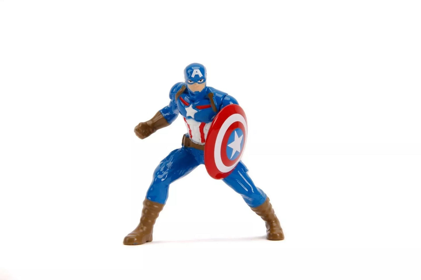 JADA 2006 FORD MUSTANG GT + CAPTAIN AMERICA FIGURE