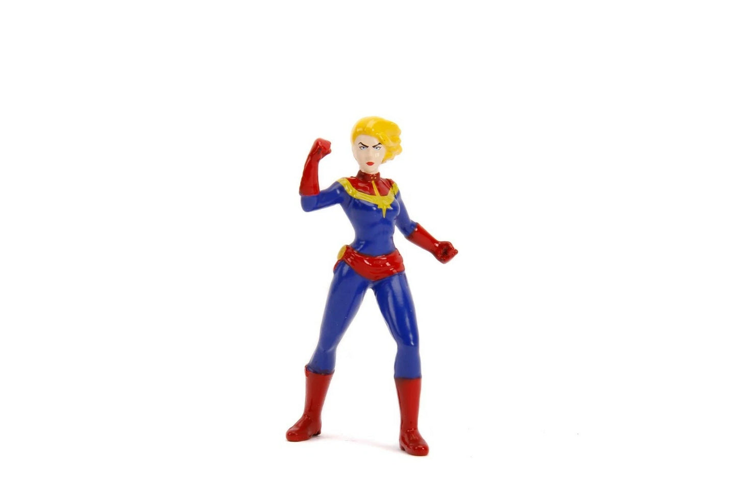 JADA 1973 MUSTANG MACH 1 + CAPTAIN MARVEL FIGURE