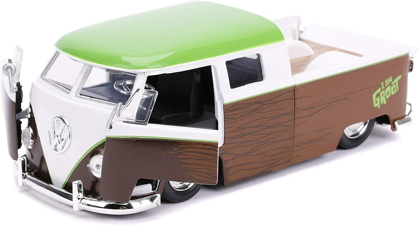 JADA 1963 VW MICROBUS WITH GROOT FIGURINE