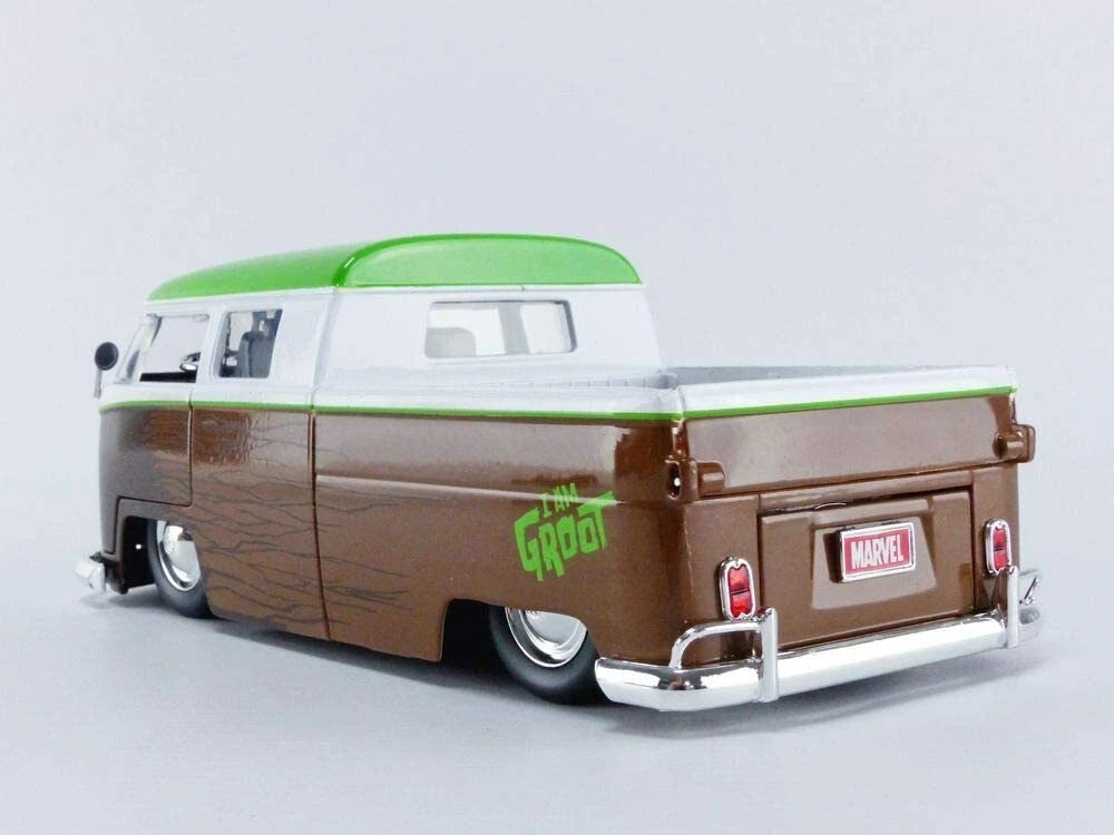 JADA 1963 VW MICROBUS WITH GROOT FIGURINE