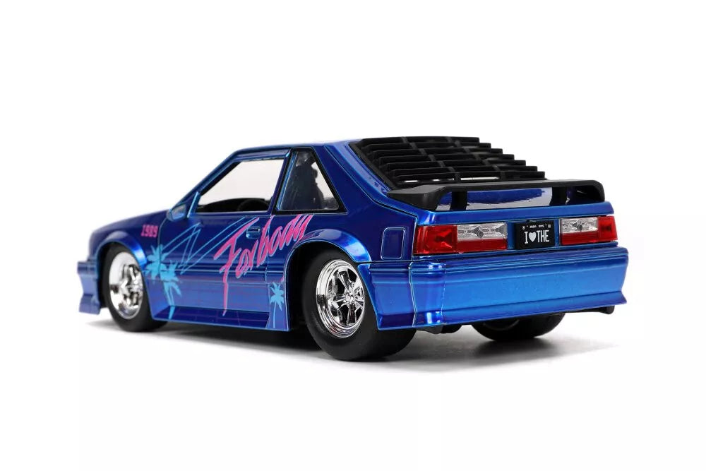 JADA 1989 FORD MUSTANG GT "I LOVE THE 80'S"