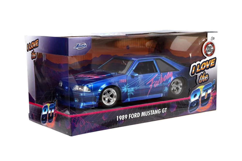 JADA 1989 FORD MUSTANG GT "I LOVE THE 80'S"