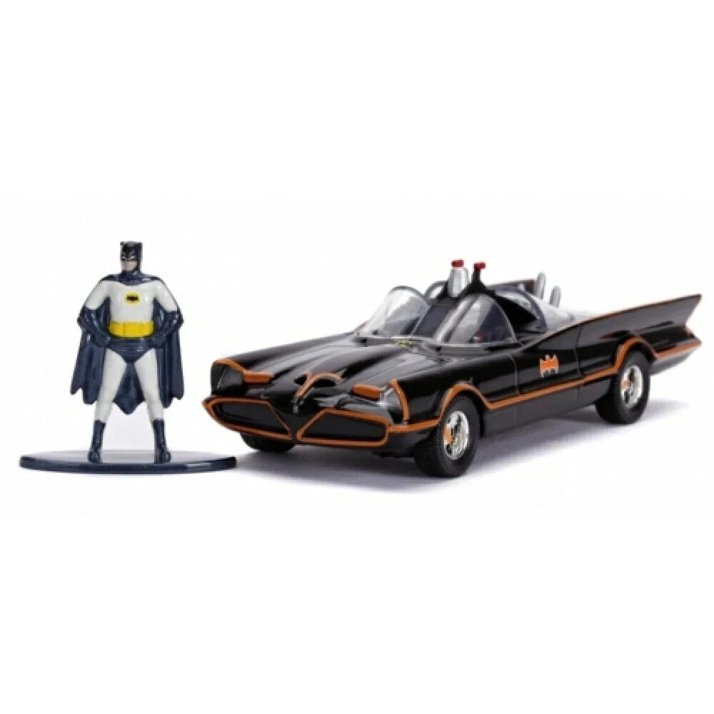 JADA 1966 BATMAN BATMOBILE + BATMAN FIGURE