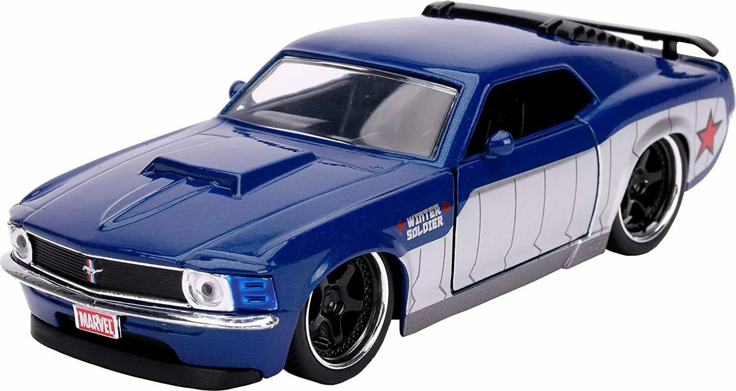 JADA 1970 FORD BOSS MUSTANG WINTER SOLDIER