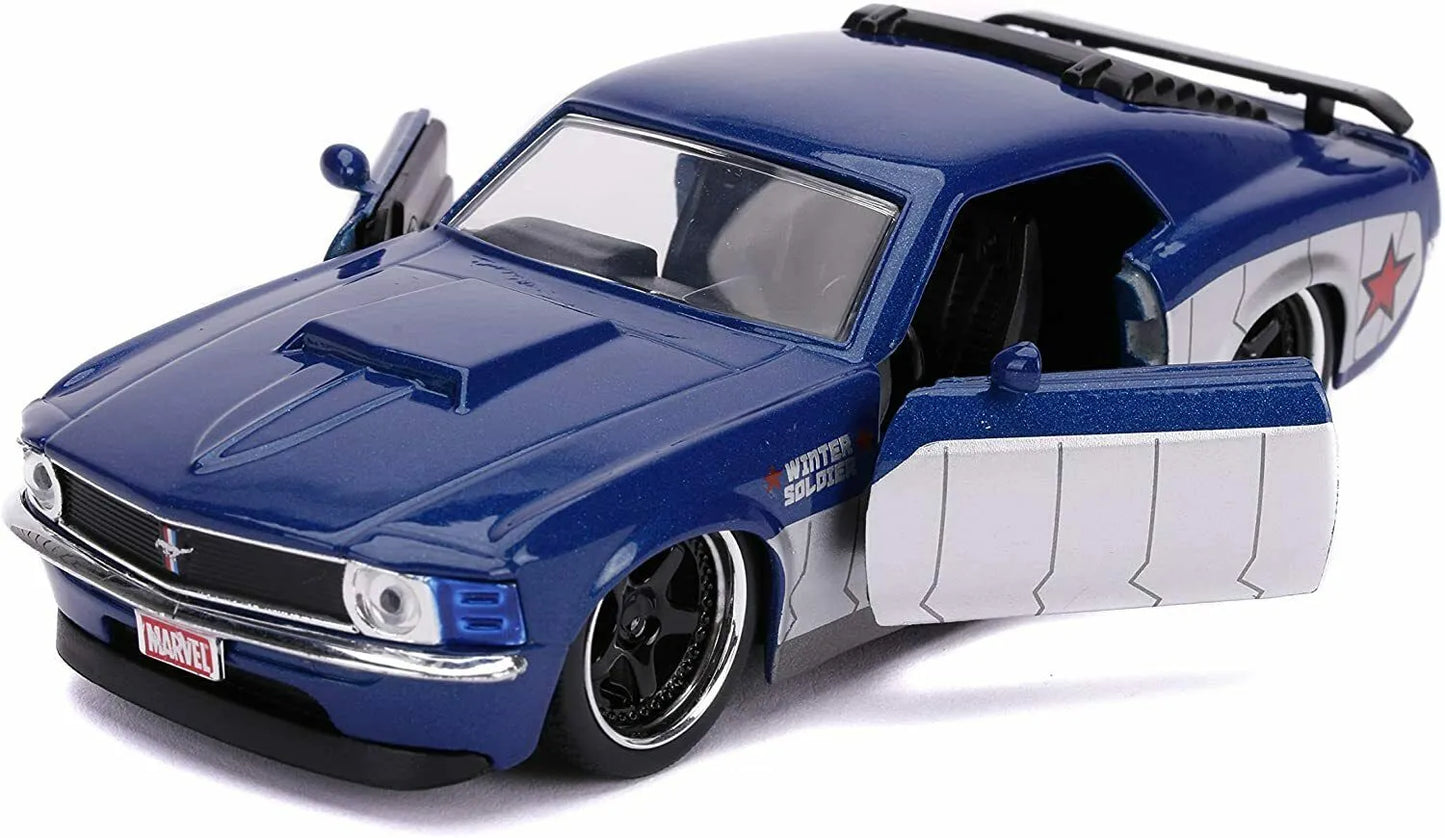 JADA 1970 FORD BOSS MUSTANG WINTER SOLDIER